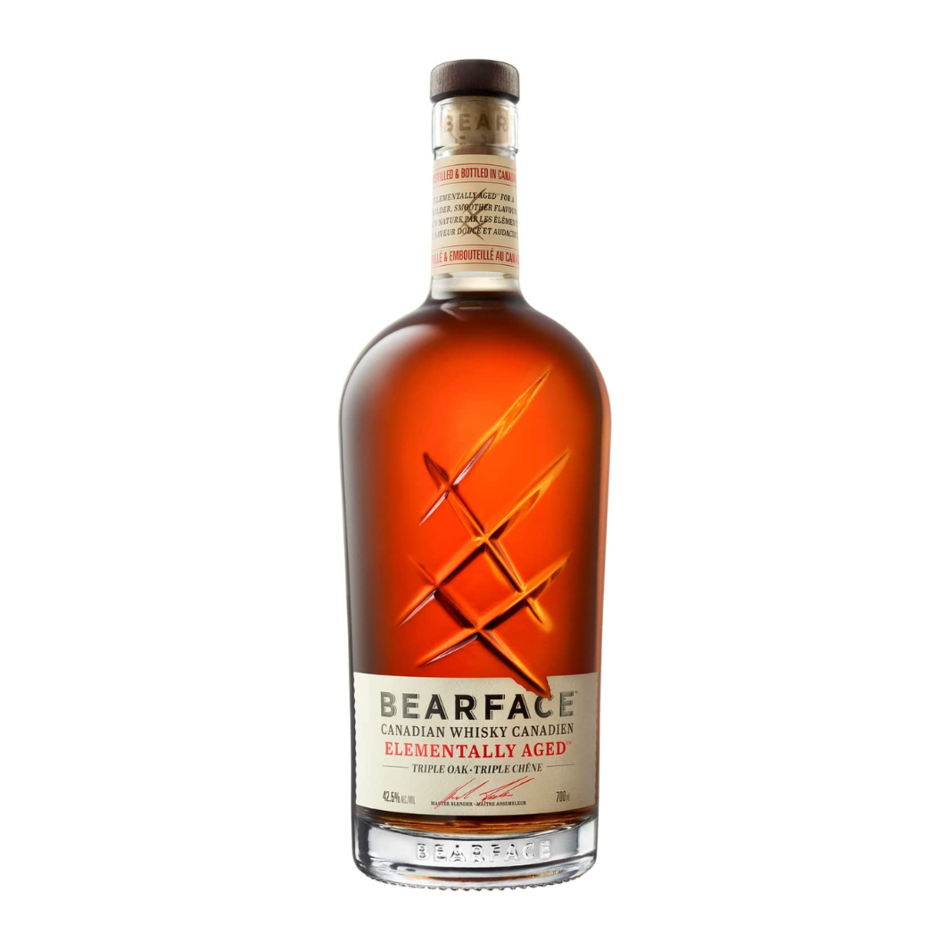 Bearface Elementally Aged Triple Oak Canadian Whisky