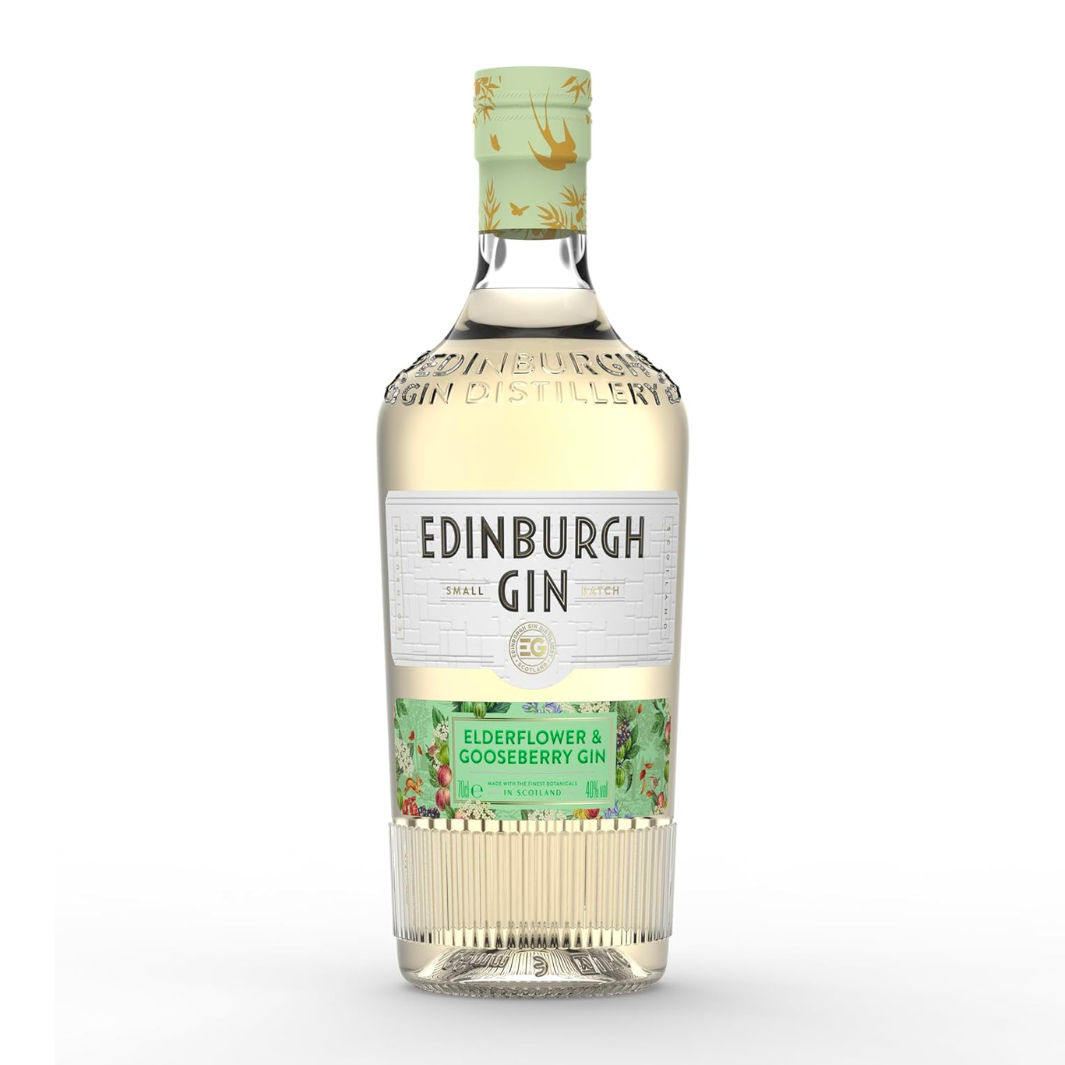 Edinburgh Gin Elderflower & Gooseberry Flavoured Gin