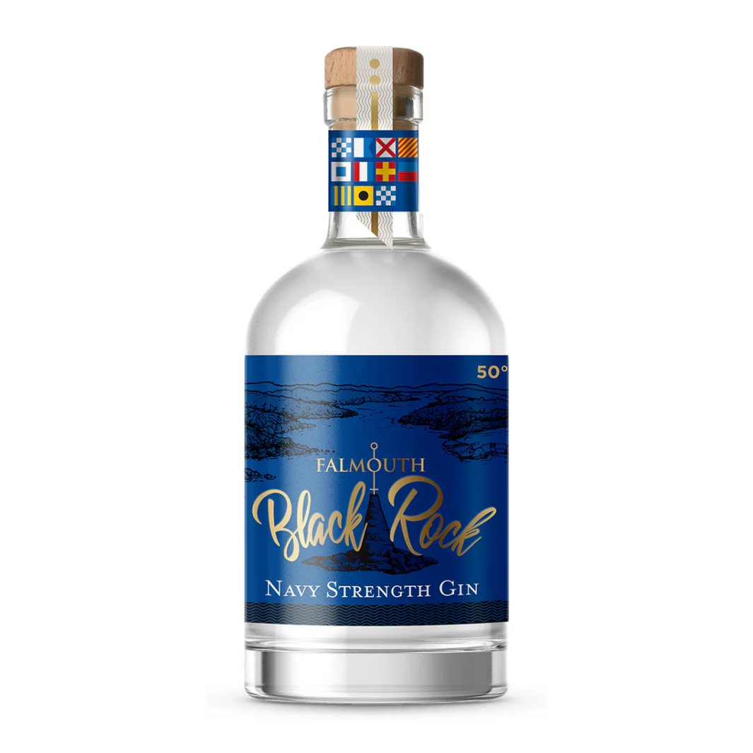 Falmouth Black Rock Navy Strength Gin 350ml