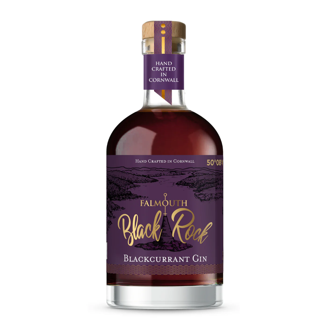 Falmouth Black Rock Blackcurrant Gin 350ml