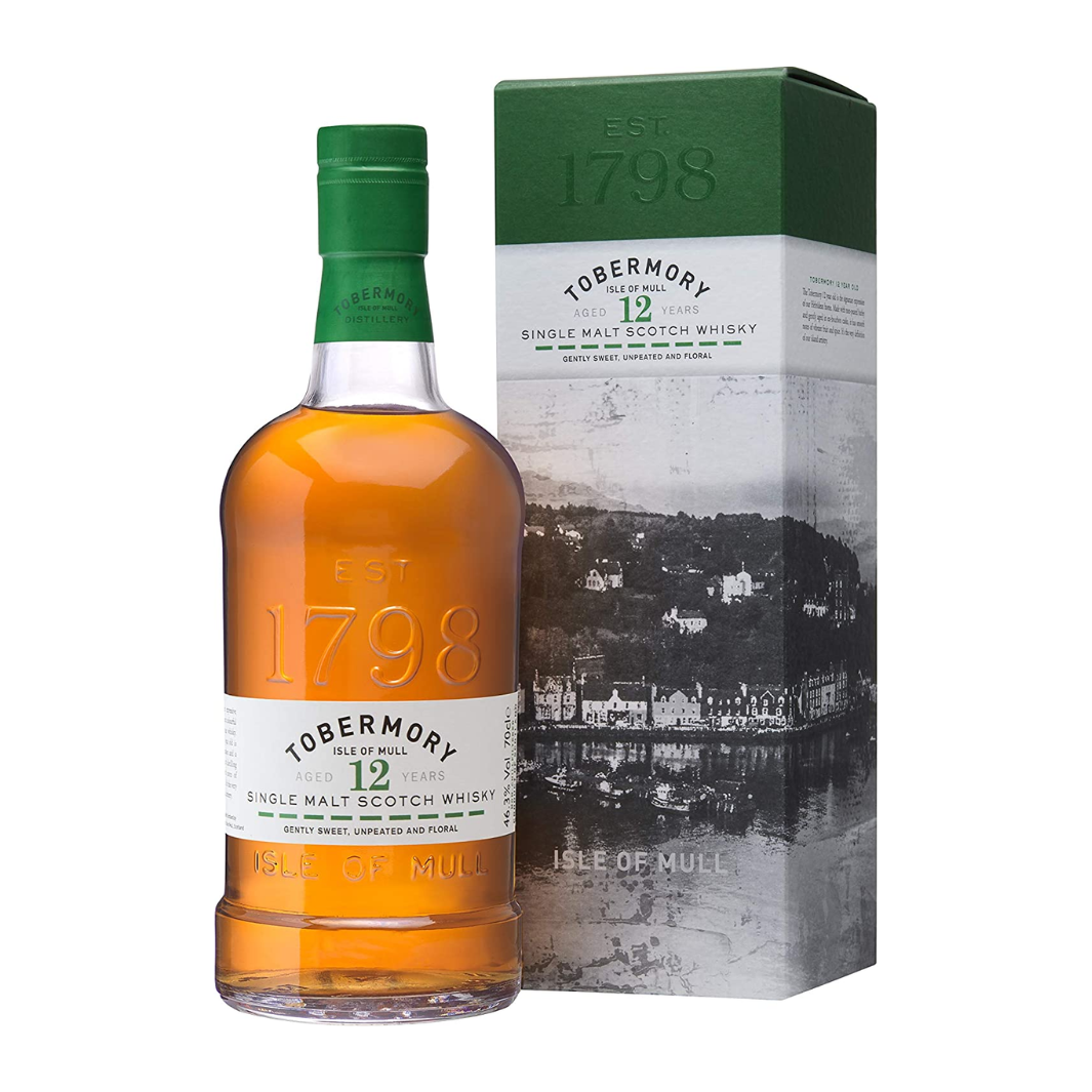 Tobermory 12 Year Old Single Malt Scotch Whisky