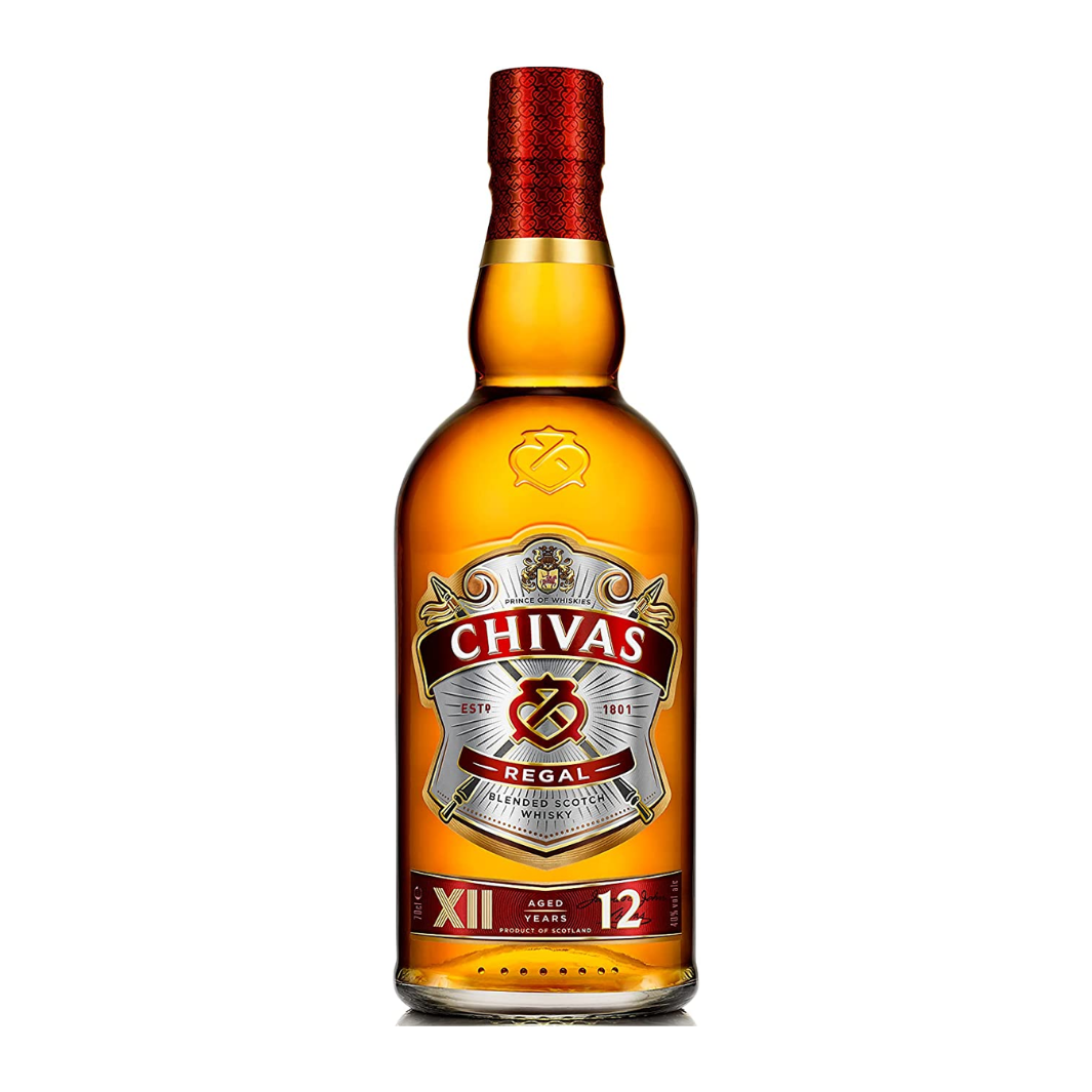 Chivas Regal 12 Year Old Blended Scotch Whisky