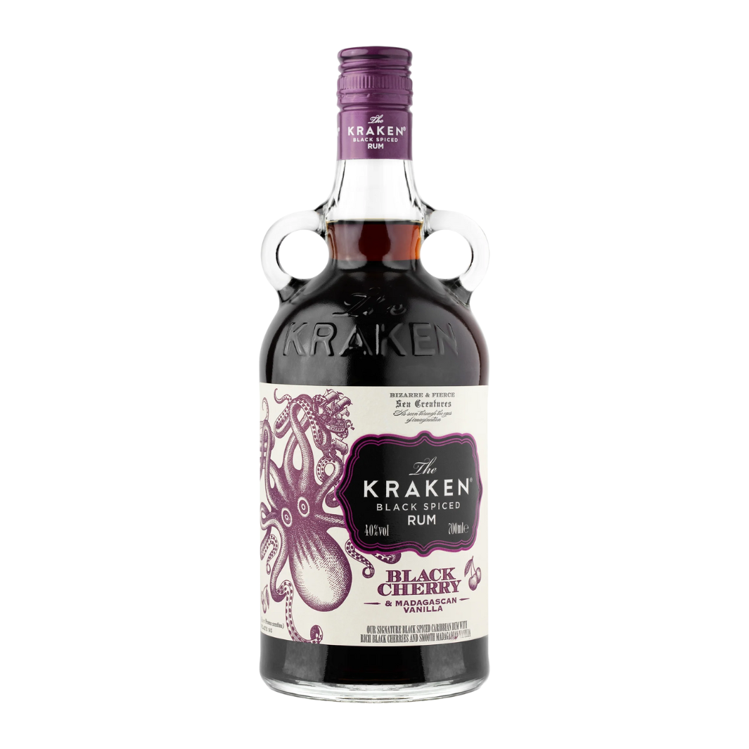 The Kraken Black Spiced Rum Black Cherry & Madagascan Vanilla