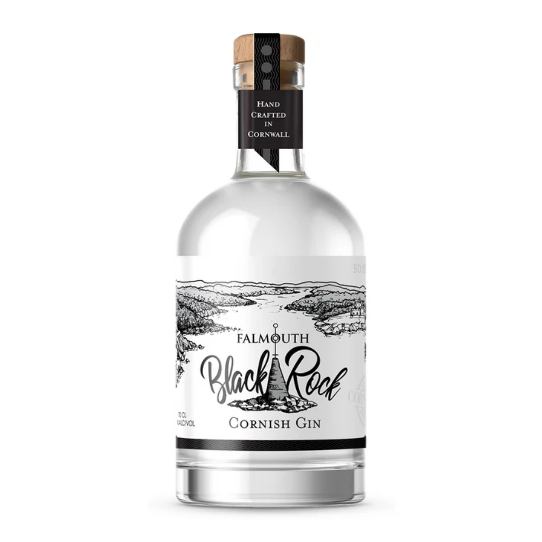 Falmouth Black Rock Cornish Dry Gin 700ml
